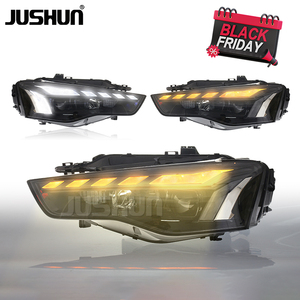 JUSHUN Tam <span class=keywords><strong>LED</strong></span> Lambalar Yükseltme Gündüz Farları Audi A5 2012-2015 Araba Parçaları Farlar için - Product Image 3