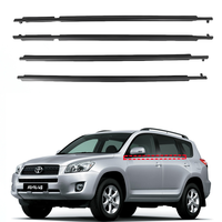 Moldura Burlete Exterior de Ventana para Toyota RAV4 Gen3 2006 2007 2008 2009 2010 2011 2012 (Versión EE. UU.)