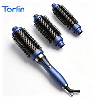Brosse à boucler les cheveux Torlin électrique à température réglable 200°C/180°C avec protection thermique, effet boucles naturelles 32MM 38MM 45MM, idéale pour hôtels