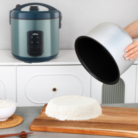 Cuisinière à riz automatique 1,5L 1,8L 2,2L 2,5L Autres appareils électroménagers Cuisinière multifonction portable avec cuve intérieure antiadhésive