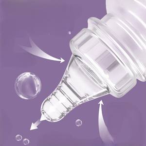 Tétine <span class=keywords><strong>pour</strong></span> bébé de qualité alimentaire sans BPA, sûre et de qualité supérieure, en silicone souple, tétine <span class=keywords><strong>pour</strong></span> <span class=keywords><strong>biberon</strong></span> à col large/col standard <span class=keywords><strong>pour</strong></span> nouveau-né - Product Image 4