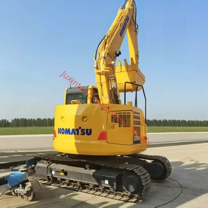 Excavatrice hydraulique d'occasion Komatsu PC128 en stock, machine de terrassement d'occasion, excavatrice Komatsu PC128US, excavatrices d'occasion - Product Image 4