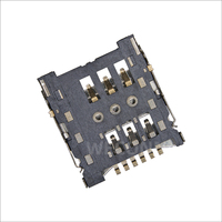 Conector de Tarjeta MICRO SIM Tipo Bisagra WECONN WL-SIM180-011 6PIN+0 H=1.80mm, Certificado ISO 9001/IATF 16949, Personalizable