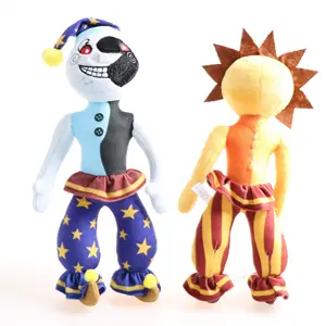 热卖毛绒动物玩具Fnaf安全日落物和月落物Pluche创意游戏太阳小丑毛绒玩具FNAF毛绒玩具