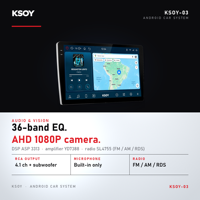 Car Radio 9 Inch Car Audio Android KSOY-03 AHD Reversing Camera RCA 4.1 Channel Subwoofer Output