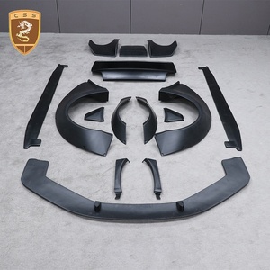 ชุดแต่งไวด์บอดี้ LB สำหรับ <span class=keywords><strong>Audi</strong></span> R8 V8 V10 <span class=keywords><strong>Coupe</strong></span> ปี 2008-2015 ประกอบด้วยลิ้นหน้า สเกิร์ตข้าง บังโคลน ดิฟฟิวเซอร์กันชนหลัง วัสดุ FRP - Product Image 1