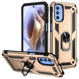 Para Motorola <span class=keywords><strong>Moto</strong></span> <span class=keywords><strong>G31</strong></span> G41 a prueba de golpes parachoques armadura protectora soporte magnético anillo armadura funda para <span class=keywords><strong>Moto</strong></span> G 31 41 - Product Image 4