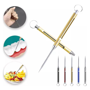 Cure-dents portables en alliage <span class=keywords><strong>de</strong></span> titane pour le camping en plein air et les pique-niques cure-dents réutilisables pour la randonnée - Product Image 4