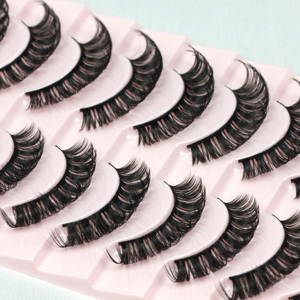 Bande de cils russes 3d, aspect naturel, vente en gros, QL02-1 - Product Image 6