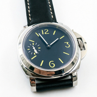 Montres mécaniques pour hommes de haute qualité, montres de luxe pour hommes, montres de plongée automatiques avec bracelet en cuir véritable