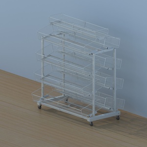 SPS23916 ซูเปอร์มาร์เก็ตหลายชั้นวาง,ชั้นวางขนม,ชั้นวางผลไม้,ชั้นวางของชํา,ชั้นวางจอแสดงผลเล่น - Product Image 3