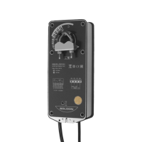 Actionneur de registre coupe-feu et anti-fumée à rappel par ressort S6061SC-10AF/24V - 10 Nm, modulant AC/DC 24V