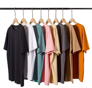 180 350 grammi di alta qualità stampa di T-Shirt personalizzata oversize stampa logo DTG cotone da <span class=keywords><strong>uomo</strong></span> in bianco T-Shirt produzione abbigliamento - Product Image 2