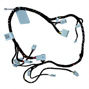 Rangkaian Kabel Panjang untuk Sasis Bodi Mobil, Multi-Cabang, Konektor Putih Abu-abu, Kabel Harness Otomotif Kustom OEM 12V 24V - Product Image 1