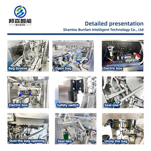 Machine d'emballage pour <span class=keywords><strong>dattes</strong></span> noires iraniennes, chips de <span class=keywords><strong>dattes</strong></span>, pâtes cavatelli, aliments soufflés, sachets debout préformés, sachets doypack, granulés - Product Image 5