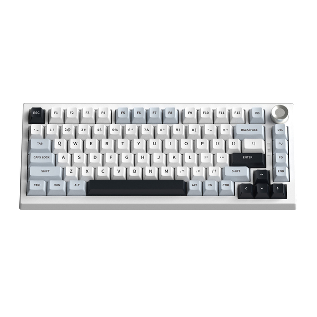 Tri-mode Wired Custom USB Wireless Mechanical Gaming Keyboard Factory Stock US Layout New Featuring Custom Knob