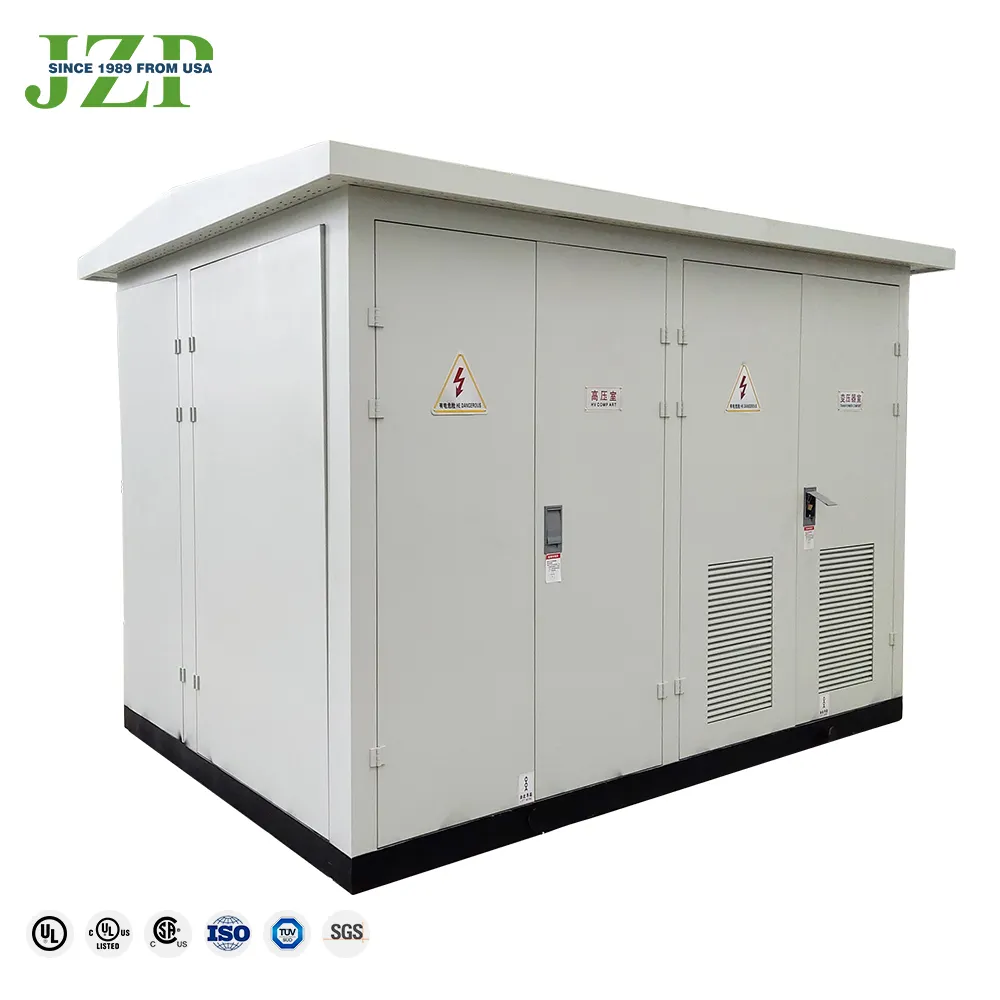 JZP intelligente Fernbedienung 500 kva 800 kva 15000 v 480 v verteilter Transformator kompakte Unterstation