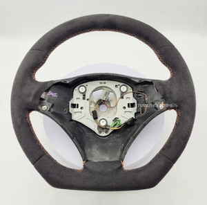 Volante Led de fibra de carbono X5 X6 Z3 Z4 1 3 5 6 7 8 Series adecuado para <span class=keywords><strong>BMW</strong></span> E53 E70 E71 <span class=keywords><strong>E36</strong></span> E85 E86 E89 E90 E60 E46 E92 E39 - Product Image 5