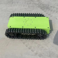 SBGU 24V Sasis Tracked Industri Tugas Berat Motor Brushless Elektrik Kontrol Jarak Jauh Daya Angkut 3 Ton Garansi 1 Tahun Kargo