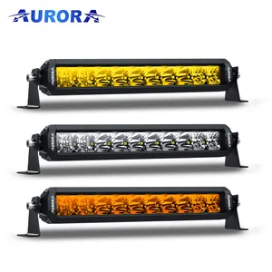 AURORA Screwless 12v Offroad Truck LED Light Bar Combo Beam Car Led Driving Amber Light