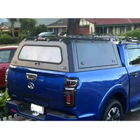 Auvent rigide modulaire en aluminium à 3 portes, montage sans perçage, pour benne de pick-up, compatible avec Foton Mars 2023