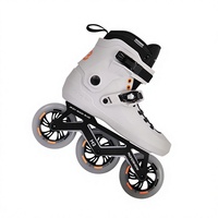 Patins à roulettes en ligne professionnels pour adultes Lexiu M3 Extreme FSK avec roues à trois roues pour la course et l'entraînement à la vitesse