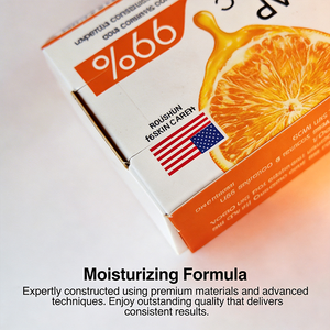 <span class=keywords><strong>Savon</strong></span> solide parfumé <span class=keywords><strong>au</strong></span> <span class=keywords><strong>citron</strong></span> infusé aux herbes et à la vitamine C, avec des <span class=keywords><strong>bienfaits</strong></span> hydratants, blanchissants et éclaircissants pour la peau - Product Image 2