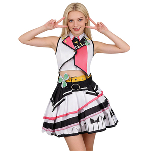 Traje de gran escala para mujer, con detalles de piano, para actuaciones musicales - Product Image 1