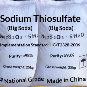 Thiosulfate <span class=keywords><strong>de</strong></span> <span class=keywords><strong>sodium</strong></span> <span class=keywords><strong>de</strong></span> qualité industrielle, <span class=keywords><strong>Hyposulfite</strong></span> <span class=keywords><strong>de</strong></span> <span class=keywords><strong>sodium</strong></span>, Pureté 99%, Type adsorbant, Produits chimiques pour l'aquaculture, Élimination du chlore, Produits chimiques pour l'eau - Product Image 3