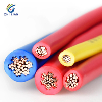 1,5mm 2,5mm 4mm 6mm 10mm PVC-isoliertes Mehradriges Kupfer BVR Flexibles Elektrokabel für Hausbau-Verkabelung