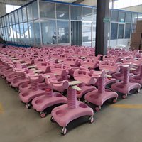Poussette pour bébé nouveau-né en ABS, chariot pour bébé, poussette mobile pour enfants, poussette avec roues, transfert à l'hôpital