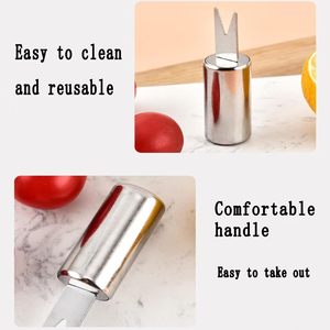 Stainless Steel Multi-Function <b>BBQ</b> Skewers & Baking <b>Tool</b> Set with Long Handle Reusable & Easily Cleaned for Outdoor Camping - Product Image 5