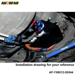 Tanque de compensación de combustible de aluminio de palanquilla 3L+bomba de combustible externa 044 de <span class=keywords><strong>2</strong></span> piezas EP-YX6012-2K044 - Product Image 6