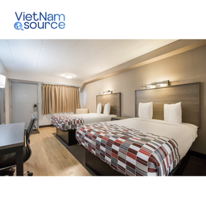 ขายดีเฟอร์นิเจอร์โรงแรมในโรงแรมหลังคาไม้สีแดงไม้อัดและไม้เนื้อแข็ง | ปรับแต่งได้ชุดเฟอร์นิเจอร์โรงแรมระดับพรีเมียม - Product Image 3