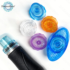 Dreamskineo Tips, 6 типов, 15 шт. в упаковке, отшелушивающие и увлажняющие расходные материалы для увлажнения кожи лица, насадка Vortex для спа-салонов и клиник - Product Image 2