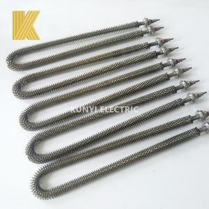 Elemento riscaldante alettato tubolare <span class=keywords><strong>elettrico</strong></span> per forno e forno - Product Image 4