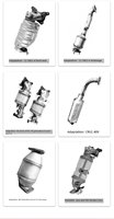 Convertidor Catalítico de Escape para Honda Civic 1.8L 2006-2011 Motor R18A OE 18160-RNA-A00 18160-RNA-A50 Ajuste Directo Sin Error de CEL