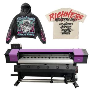 เครื่องพิมพ์ระบบซับลิเมชั่น XBH-1901 รุ่น Xp600 A1 สำหรับงานพิมพ์ถ่ายโอนความร้อนบนผ้า พร้อมระบบทำความสะอาดหัวพิมพ์อัตโนมัติ - Product Image 1