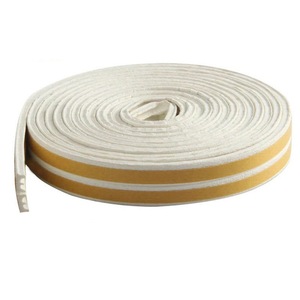 E Type 9X4 Grid Foam <b>Seal</b> <b>Strip</b> For Door Window Frames Waterproof Soundproof Self Adhesive Weatherstripping - Product Image 1