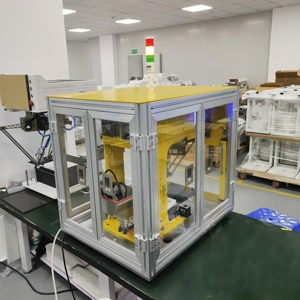 Hoogprecisie industriële robot pick-and-place machine spinnenarm delta robot 3-assige arm trilvoeder flexibele lijn PLC - Product Image 2