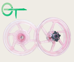 CNC Engraved Aluminum <b>Wheels</b> for Honda Giorno - 12 Lightweight Custom Carved Rims Tropical Climate Resistant - Product Image 5