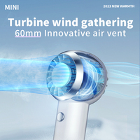F3 Mini ventilateur USB de poche portable Vent fort et silencieux Nouveau petit ventilateur de poche avec batterie en plastique