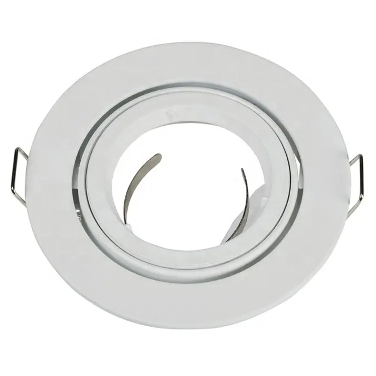 Factory Wholesale aluminium Round fixed spot light fixture mr16 fixed spot light housing