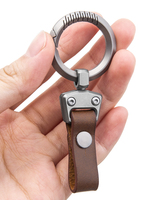 Porte-clés multifonctionnel en titane, pendentif portable d'extérieur, EDC, anti-perte, support de clés de voiture, DIY, industriel, OEM, ODM