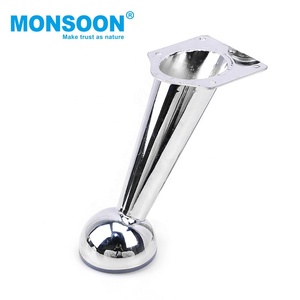 Customized Chrome Furniture Legs Furniture Cabinet Table Metal Sofa Leg Feet