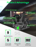 Sim course et ordinateur 3 écrans 6 Dof simulateur de siège de course plate-forme de mouvement VR simulateur de course VR Star Space