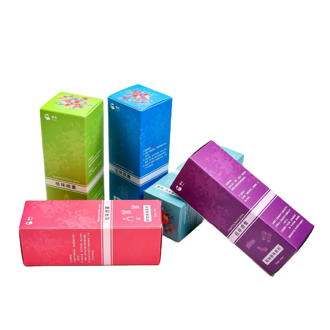 Boîte de papier d'emballage cosmétique de luxe Boîte d'emballage cosmétique Boîte de paquet de papier