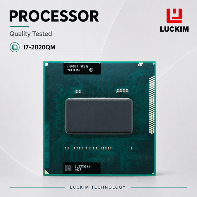 I7-2820QM 4-Core 8-Thread Laptop CPU 2.3-3.4GHz 8MB Cache PGA988 45W
