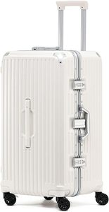 Valise PC personnalisée avec logo, poignée avant, fermeture éclair, serrure TSA, roulettes durables et larges, valise à 3 poignées - Product Image 2