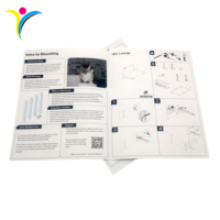 Impression de dépliants, de prospectus et de brochures à faible coût avec papier offset/revêtu/art et pelliculage